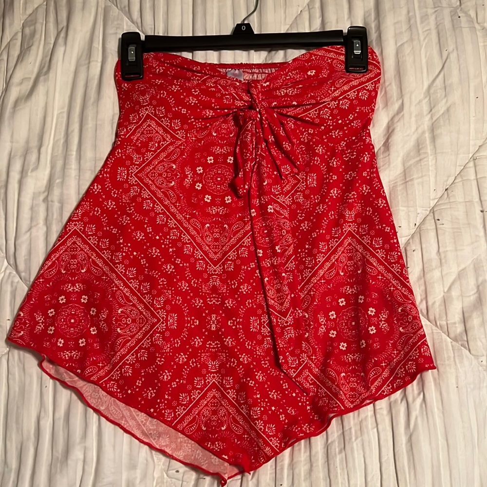 Strapless Top